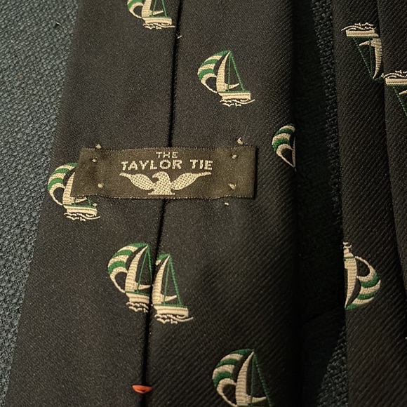 The Taylor Tie, sailboat pattern - Picture 5 of 6